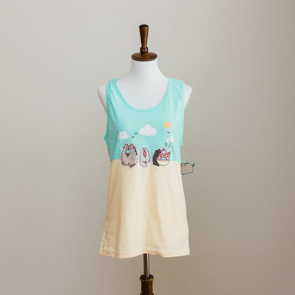 Exclusive Pusheen box tank top